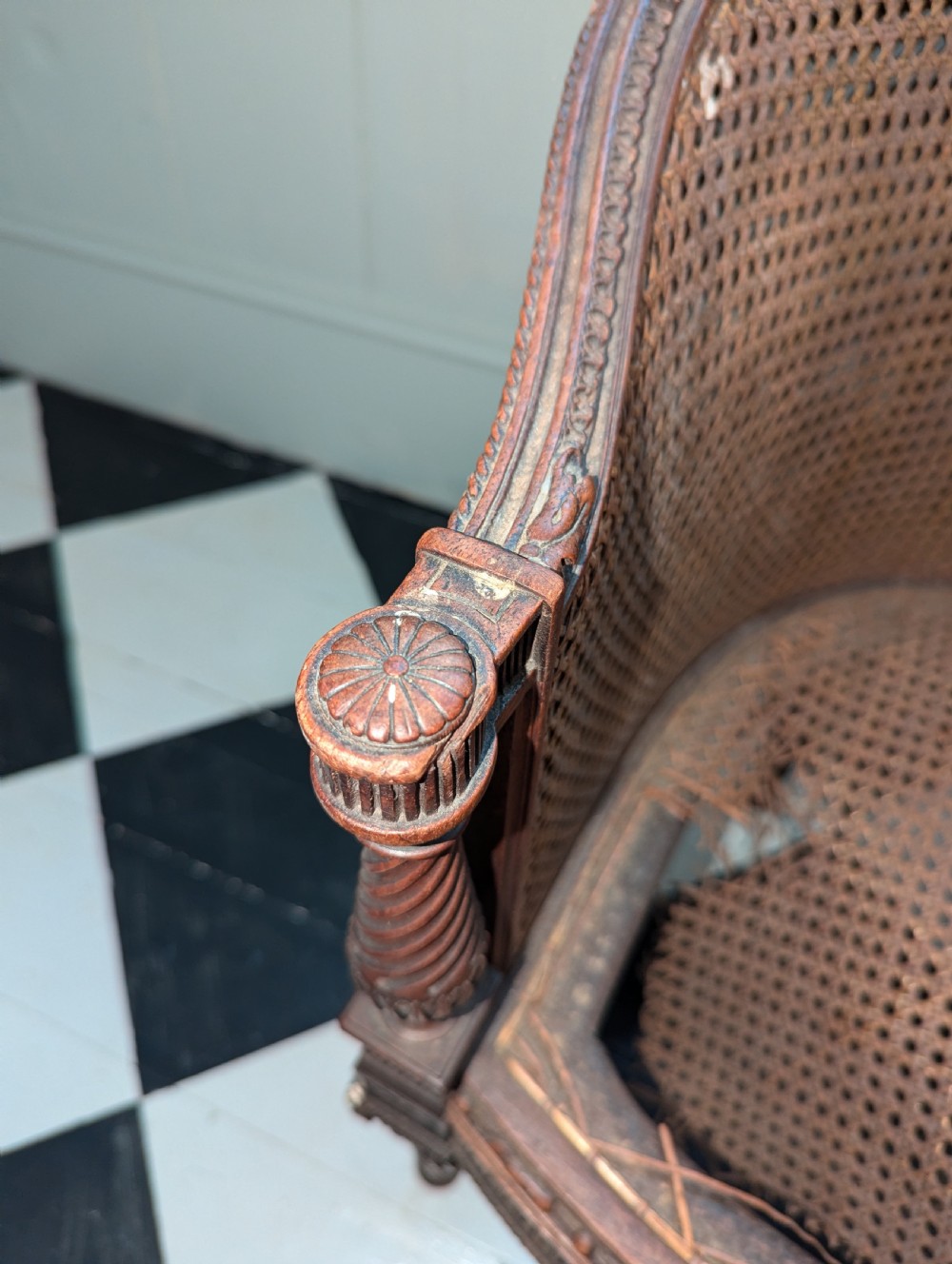 19th Cent Childs Chair for Restoration  View VI