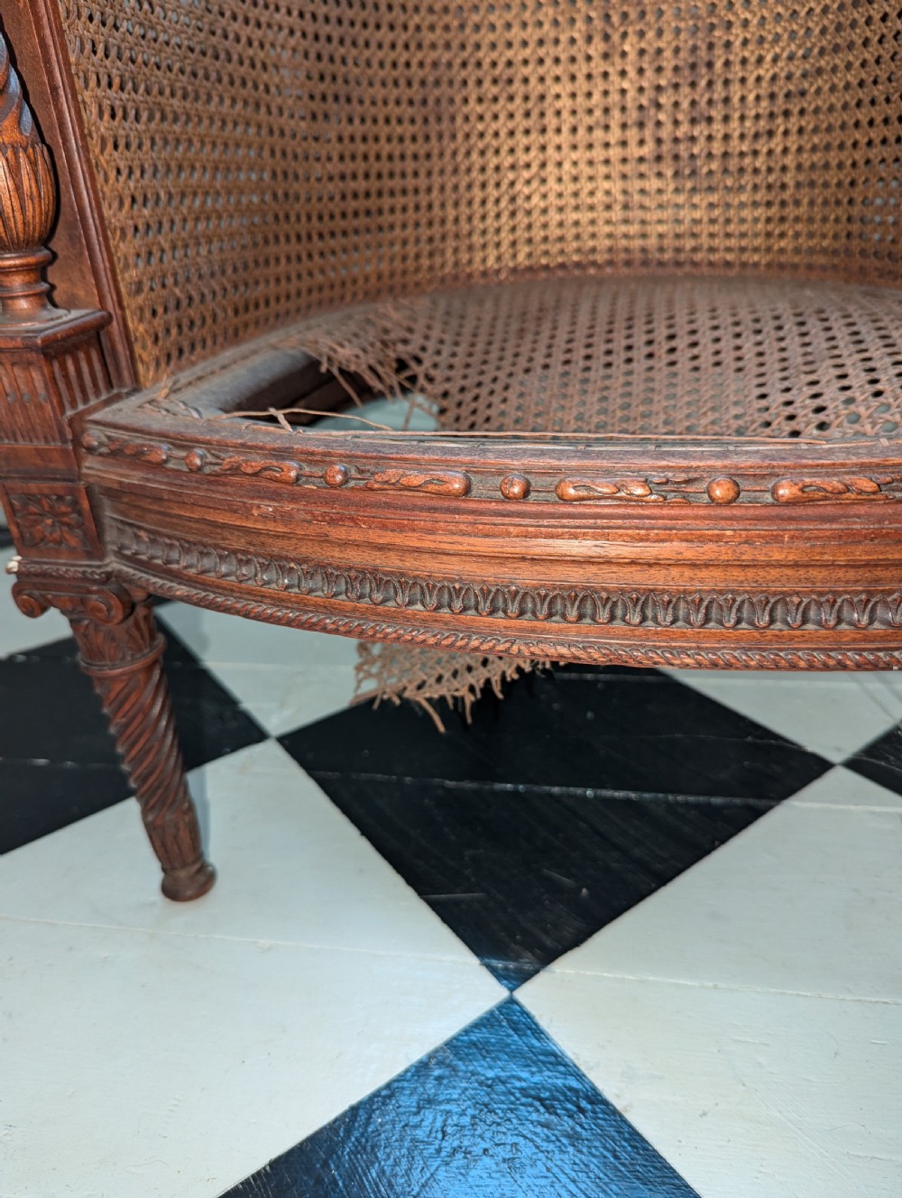 19th Cent Childs Chair for Restoration  View VII