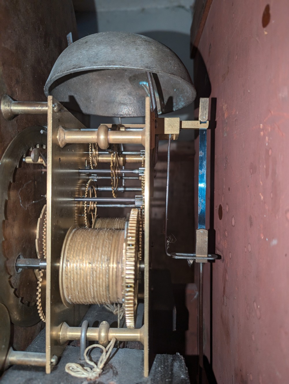 Geo III Longcase Long Case Grandfather Clock View II