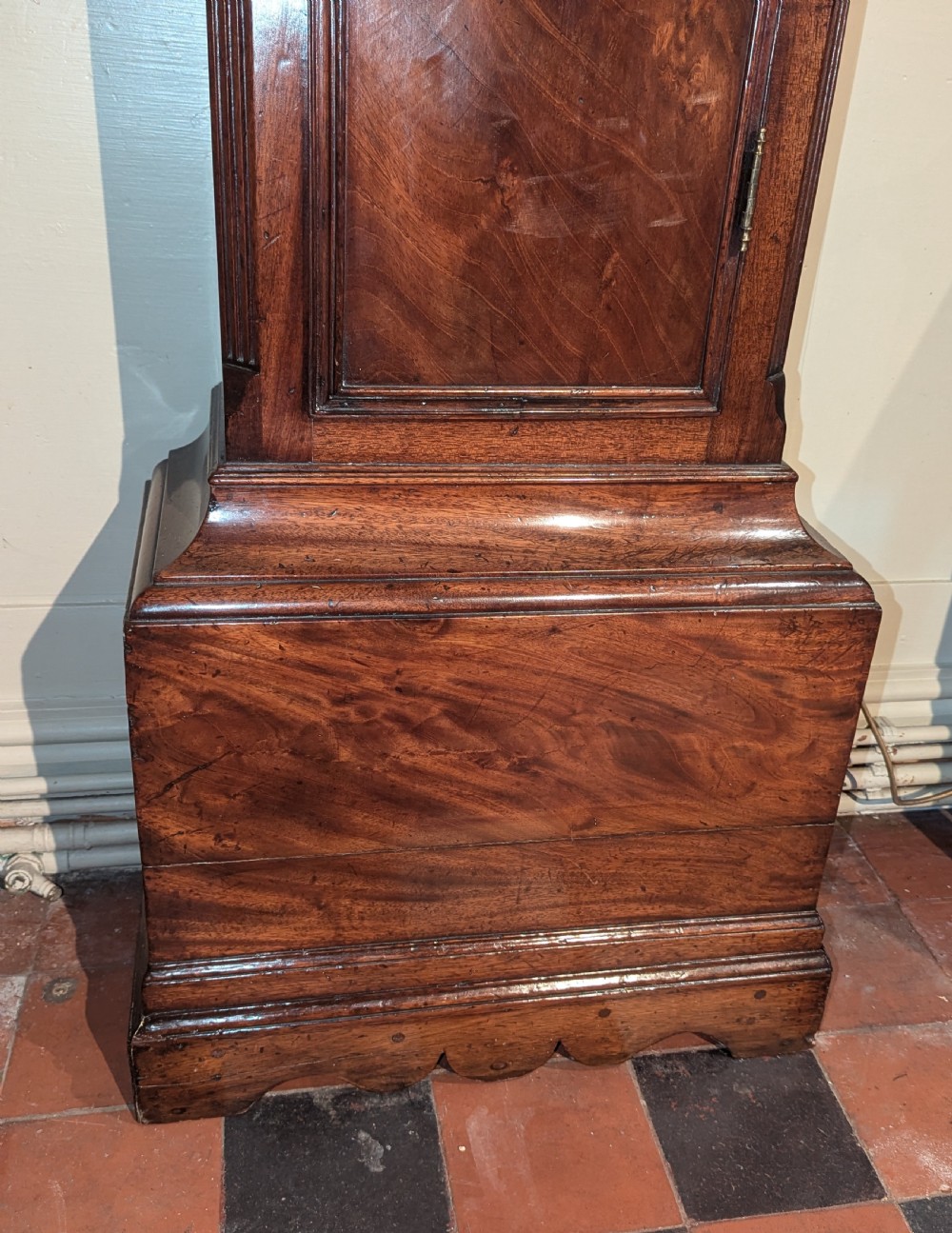 Geo III Longcase Long Case Grandfather Clock View IV