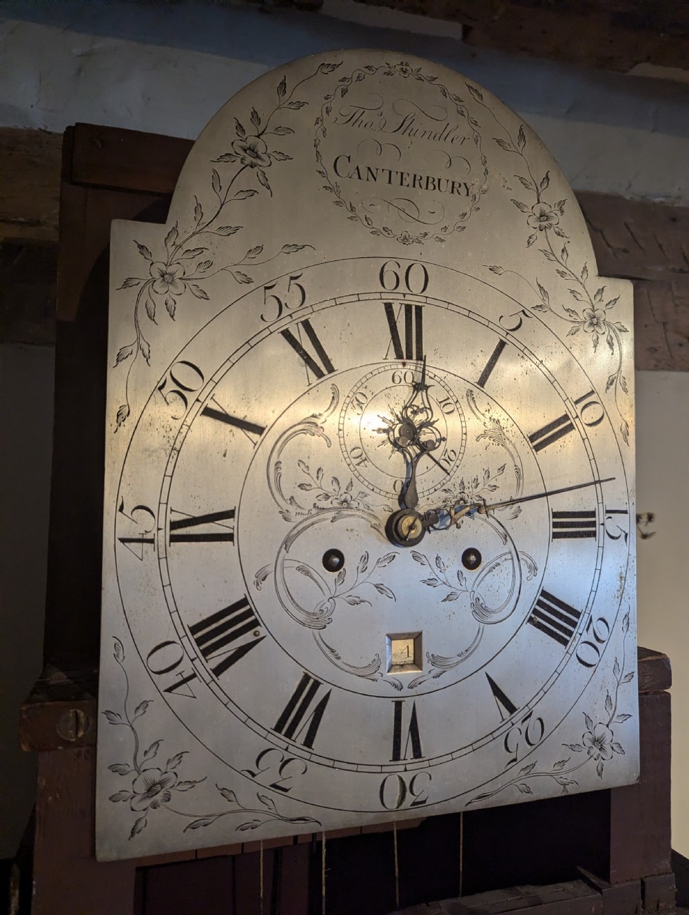 Geo III Longcase Long Case Grandfather Clock View VII