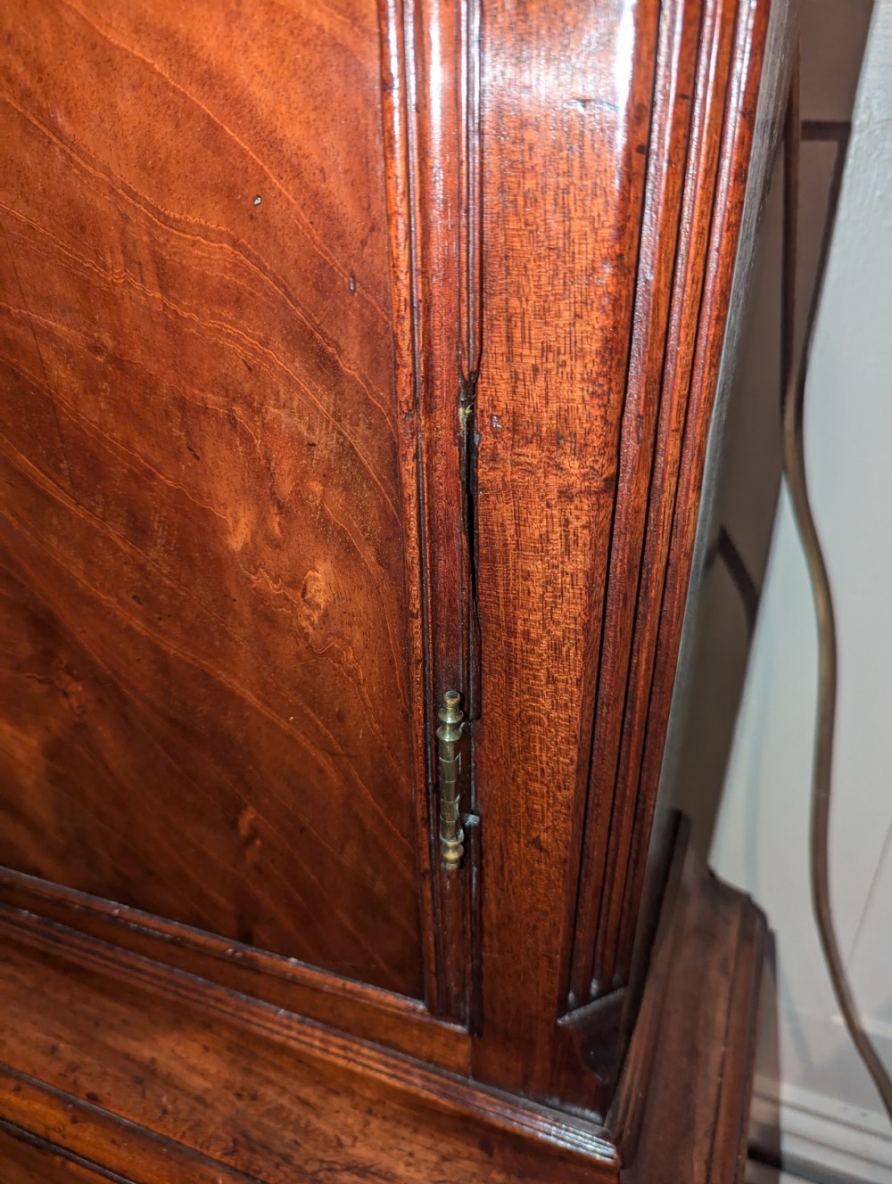 Geo III Longcase Long Case Grandfather Clock View VIII