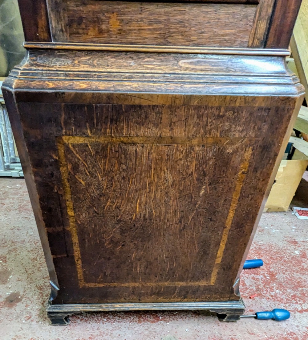 Early 19th Cent 8 Day Longcase Long Case Grandfather Clock View IV