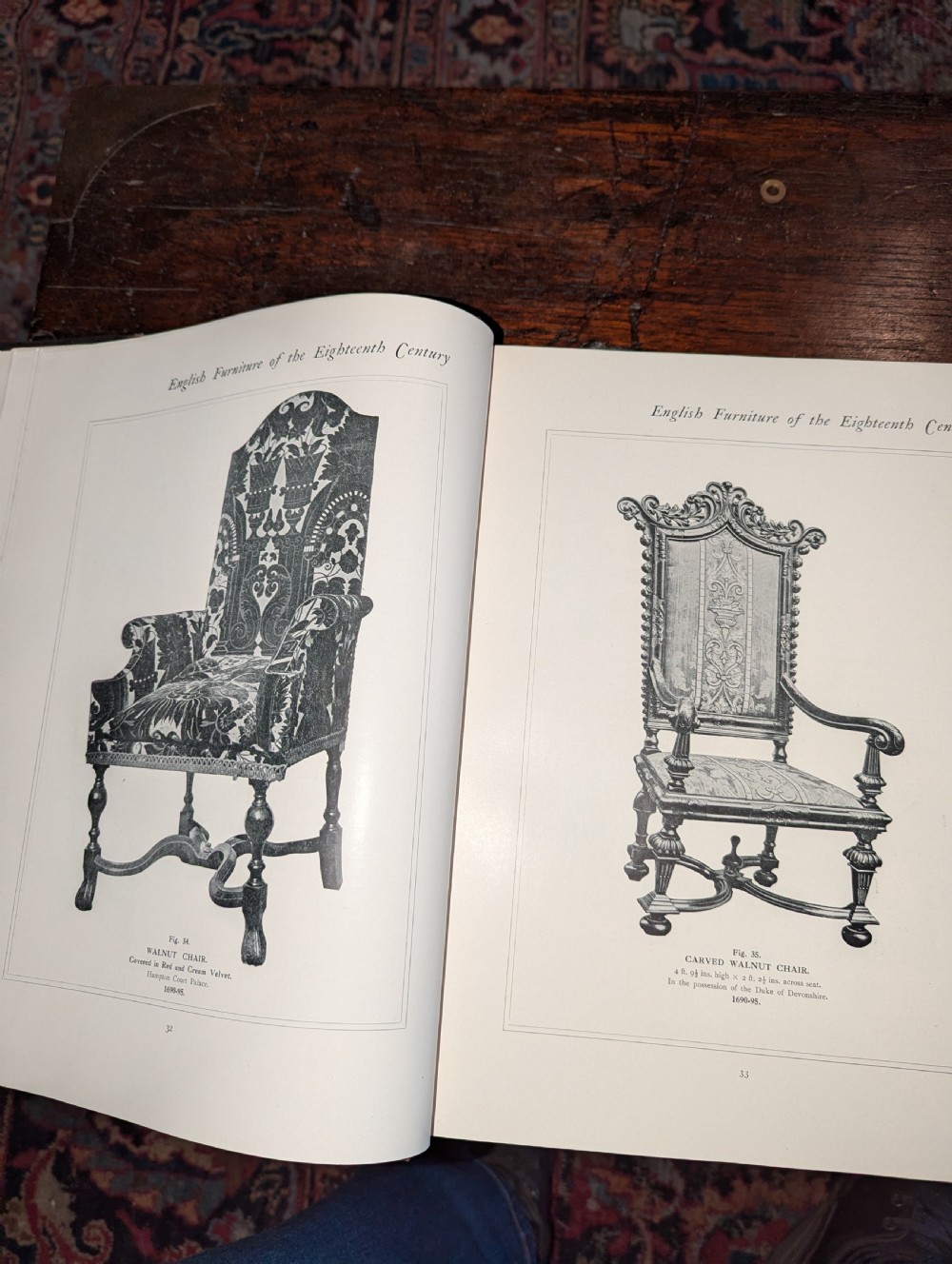3 Volumes English Furniture of the 18th Century by Herbert Cescinsky View III