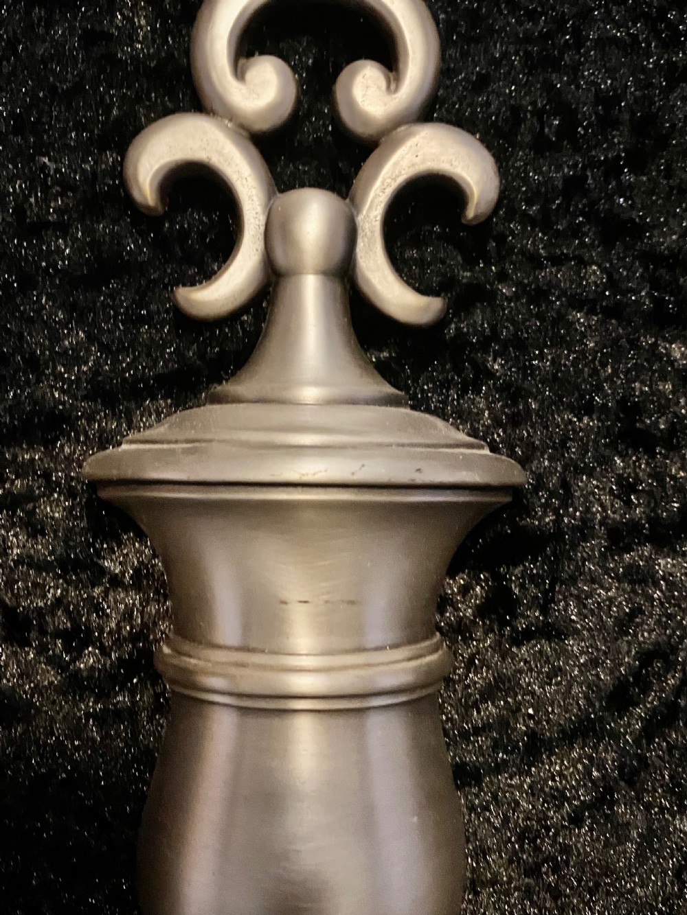 A Pair of  Dutch Twin arm Wall-lights pewter colour View III