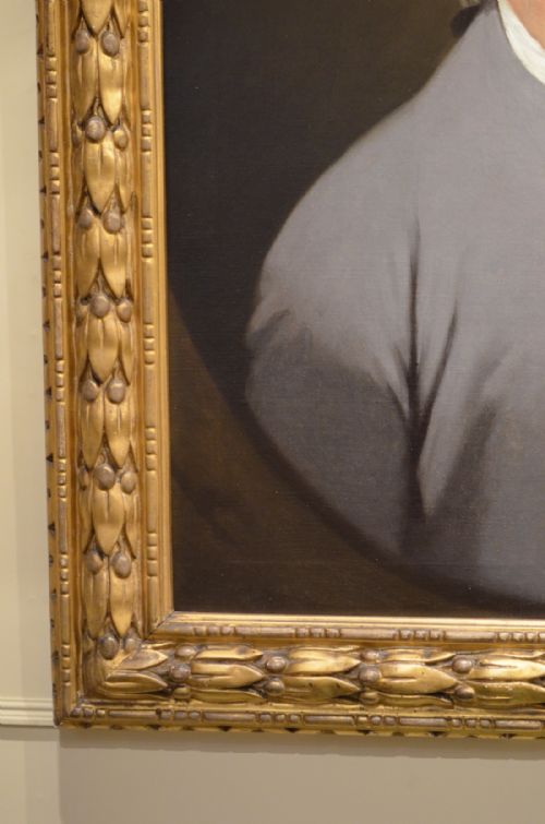 fig 1. WONDERFUL 18TH CENTURY PORTRAIT OF A GENTLEMAN SIGNED THOMAS PLAISTOURE ESQ