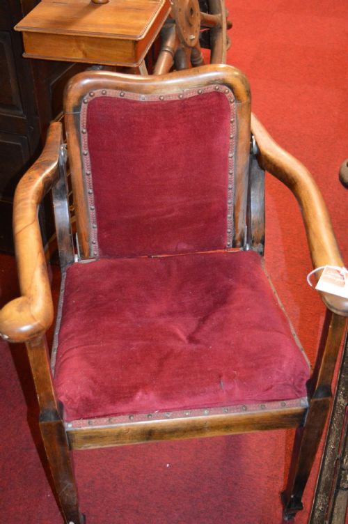 Reclining Barbers / Dentist Chair,c1900