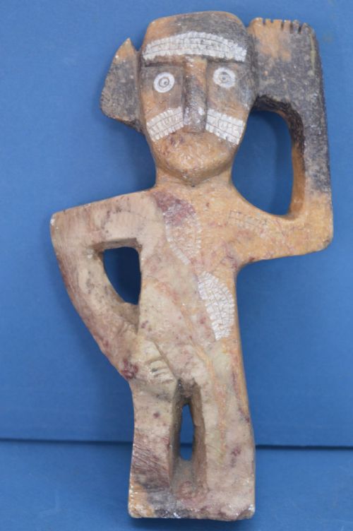 19th Century Native American/inuit Stone Statue,c1890