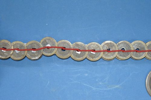 Early 20th Century Chinese Bronze Coin Sword,Taoist,c1920 View III