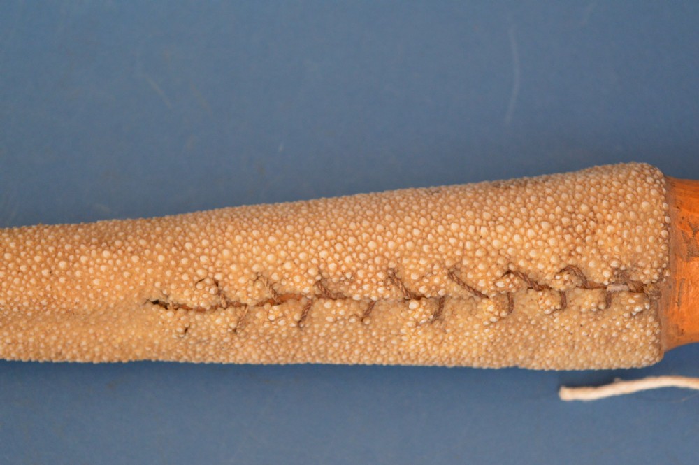 19th Century Gilbert Islands Stingray Skin Temeran or Taboua Sword,c1870 View III