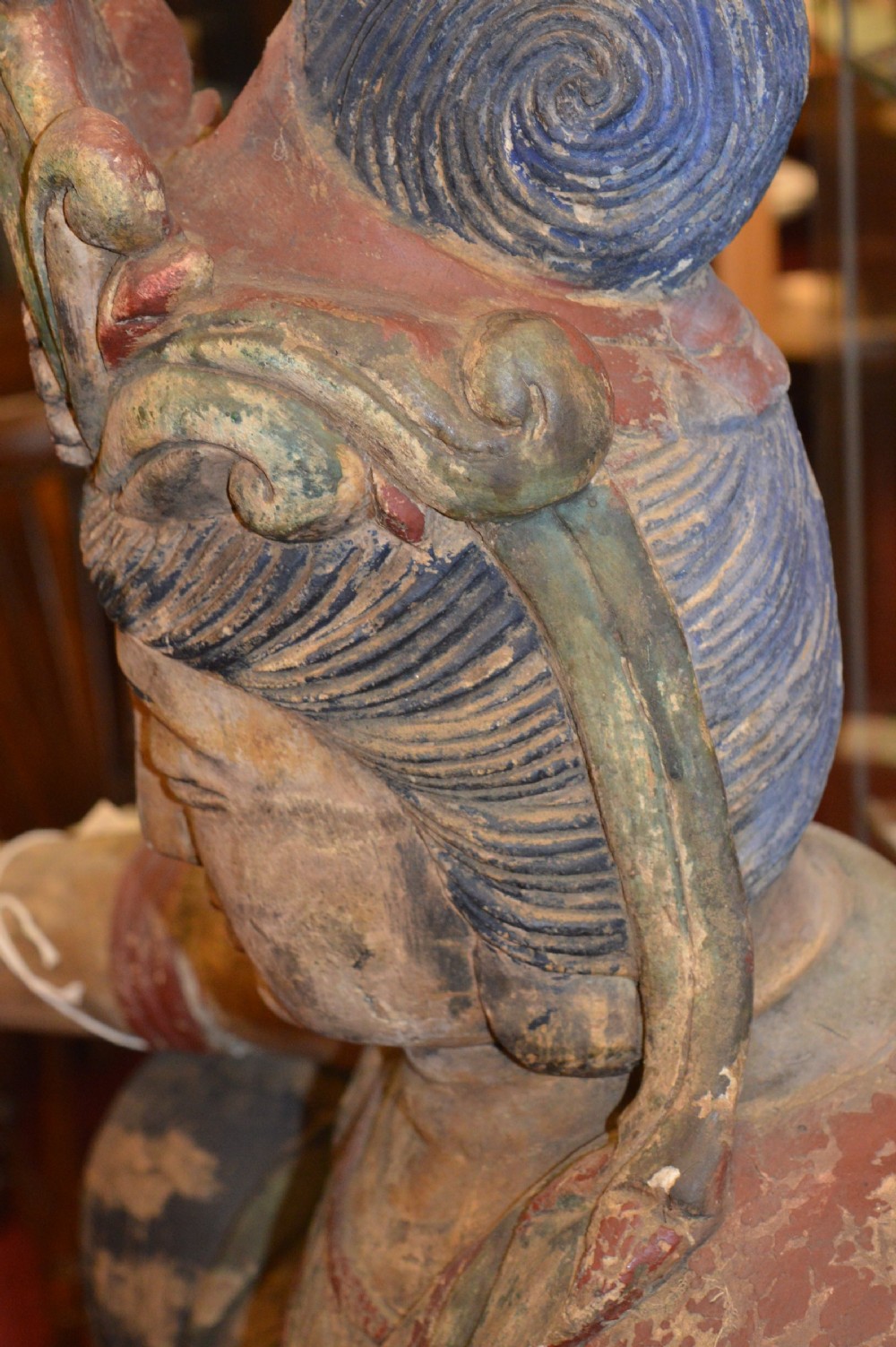 Huge (5ft) 19th Century Chinese Staue GuanYin,c1850 View XII