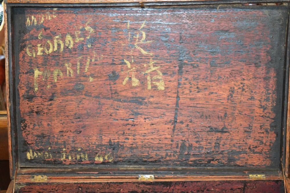 Large 19th Century Chinese Scholars Box,1870 View V