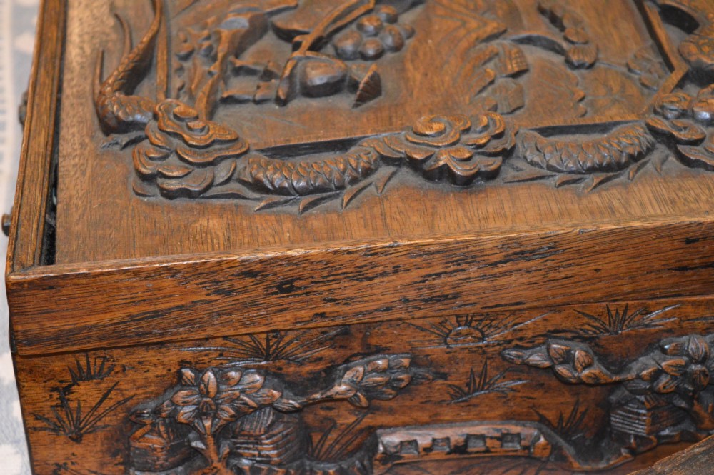 Large 19th Century Chinese Scholars Box,1870 View XIII
