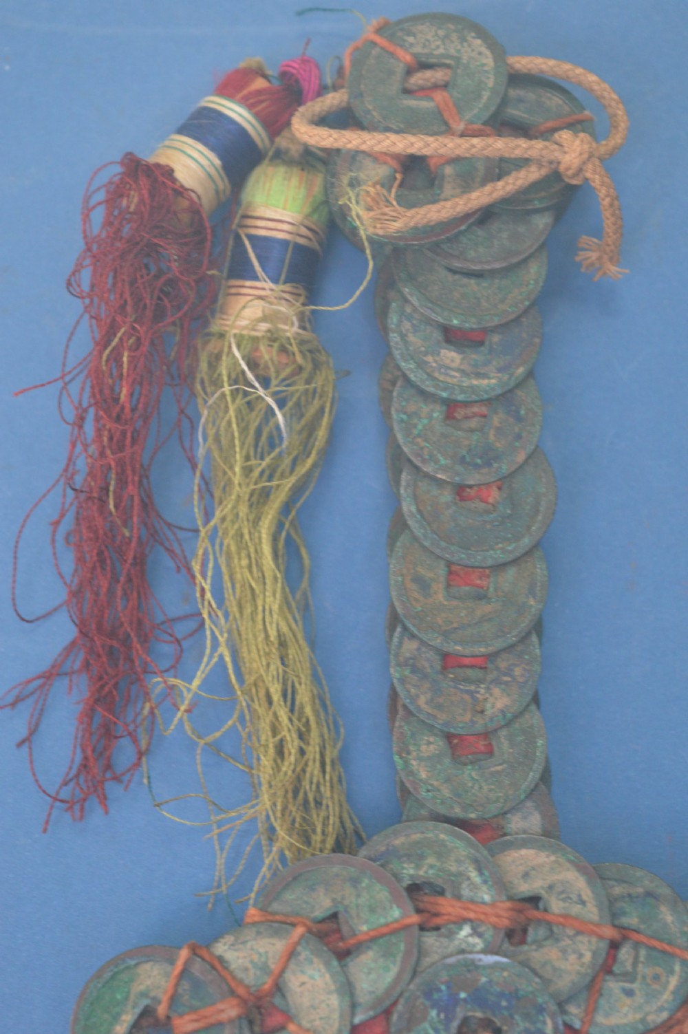Early 20th Century Chinese Bronze Coin Sword,c1920 View II