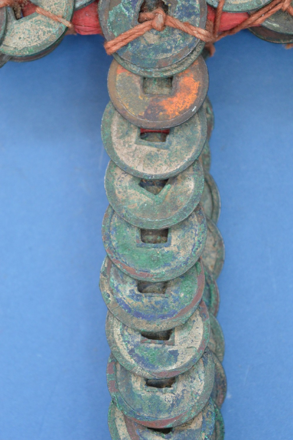 Early 20th Century Chinese Bronze Coin Sword,c1920 View VI