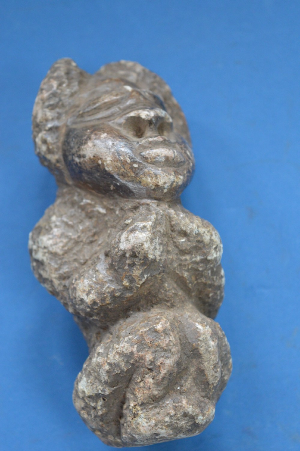 5 Antique Oceanic /Polynesian Stone Statues, Hand Carved, c1700 View III