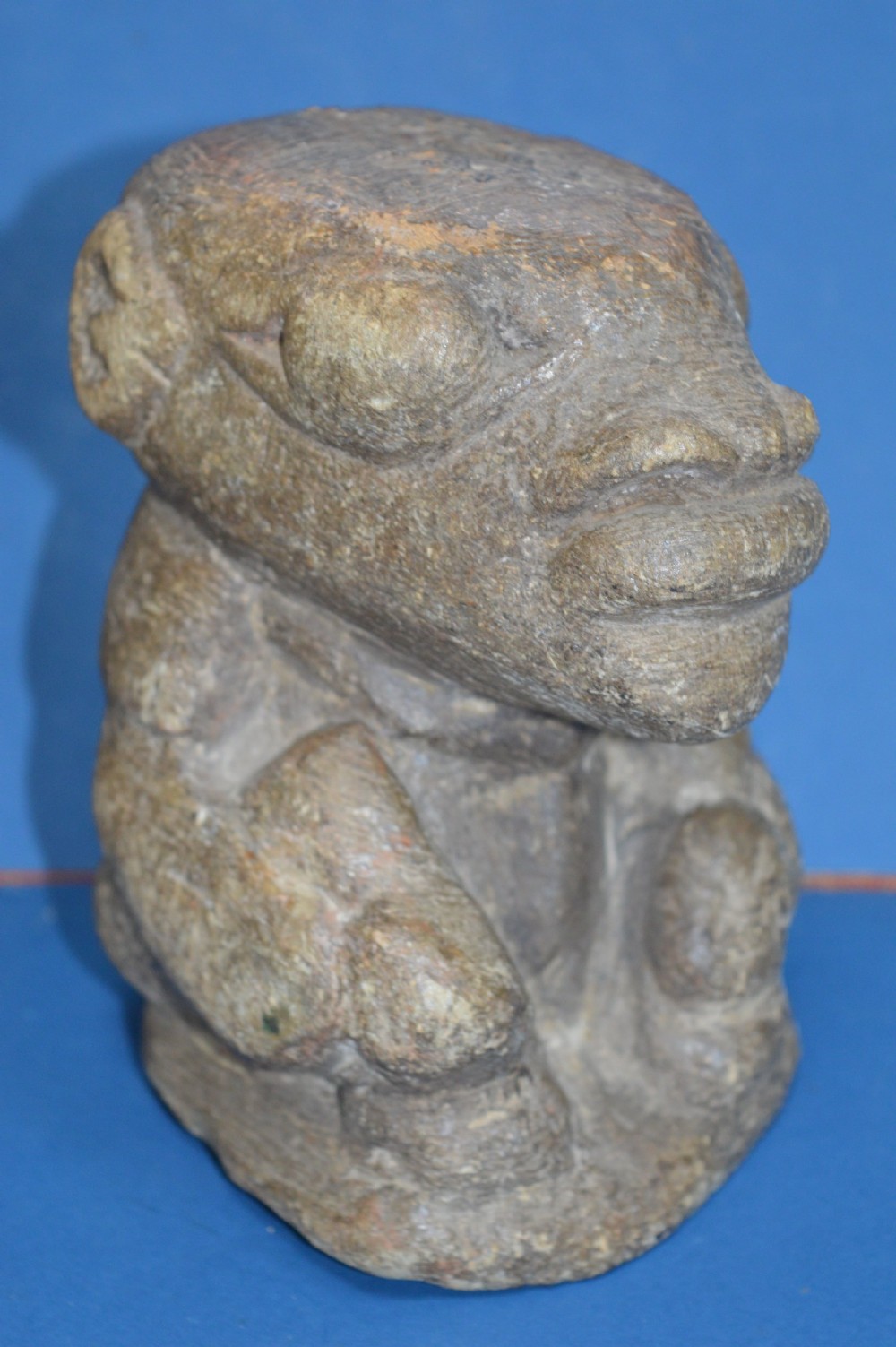 5 Antique Oceanic /Polynesian Stone Statues, Hand Carved, c1700 View V