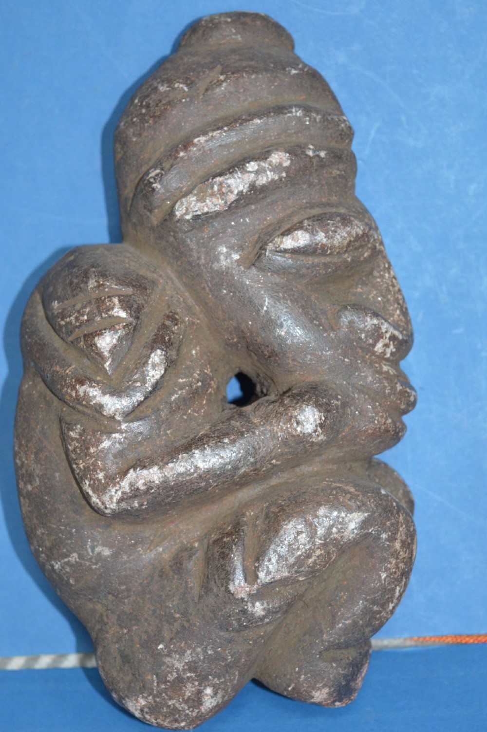 5 Antique Oceanic /Polynesian Stone Statues, Hand Carved, c1700 View VI