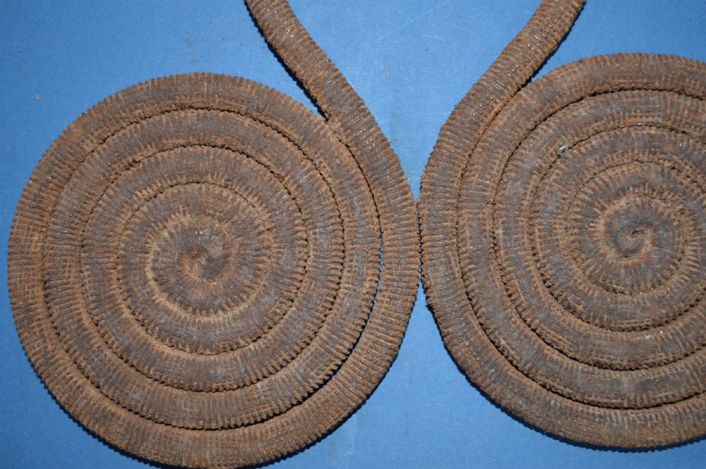 3 Large 19th Century African Cast Iron Currency Pieces, Congo, c1890 (Part of Larger Collection 21 Pieces) View XI