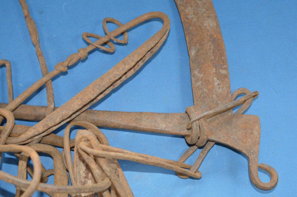 Huge Cast Iron 19th century African Currency Piece, Congo, c 1890 (Pt Collection of 21 Pieces) View VII