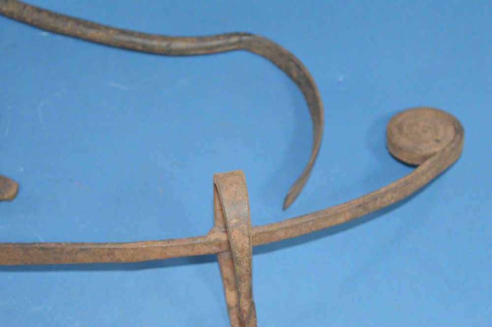 3 Large 19th Century African Cast Iron Currency Pieces ,Congo,1890 (Pt collection 21 Pieces) View II