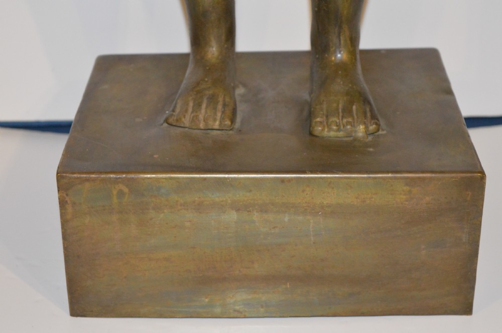 Large 19th Century Bronze Chinese Acupuncture Statue,c1890 (88cms tall 20kg). View XI