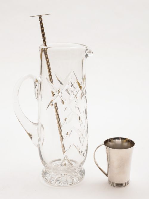 Art Deco Cocktail Mixing Jug, Circa 1930