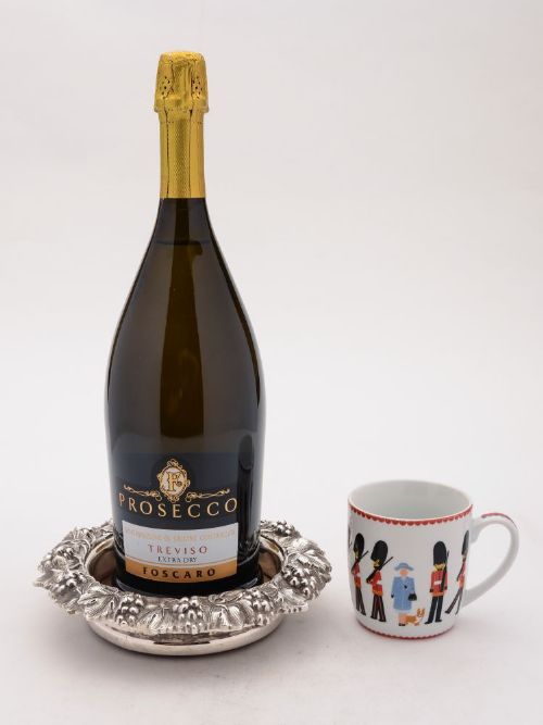 fig 1. Lovely Victorian Silver Plated Coaster - circa 1880