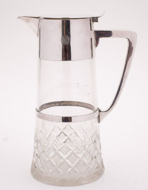 Splendid Wmf Large Claret Jug - Circa 1900