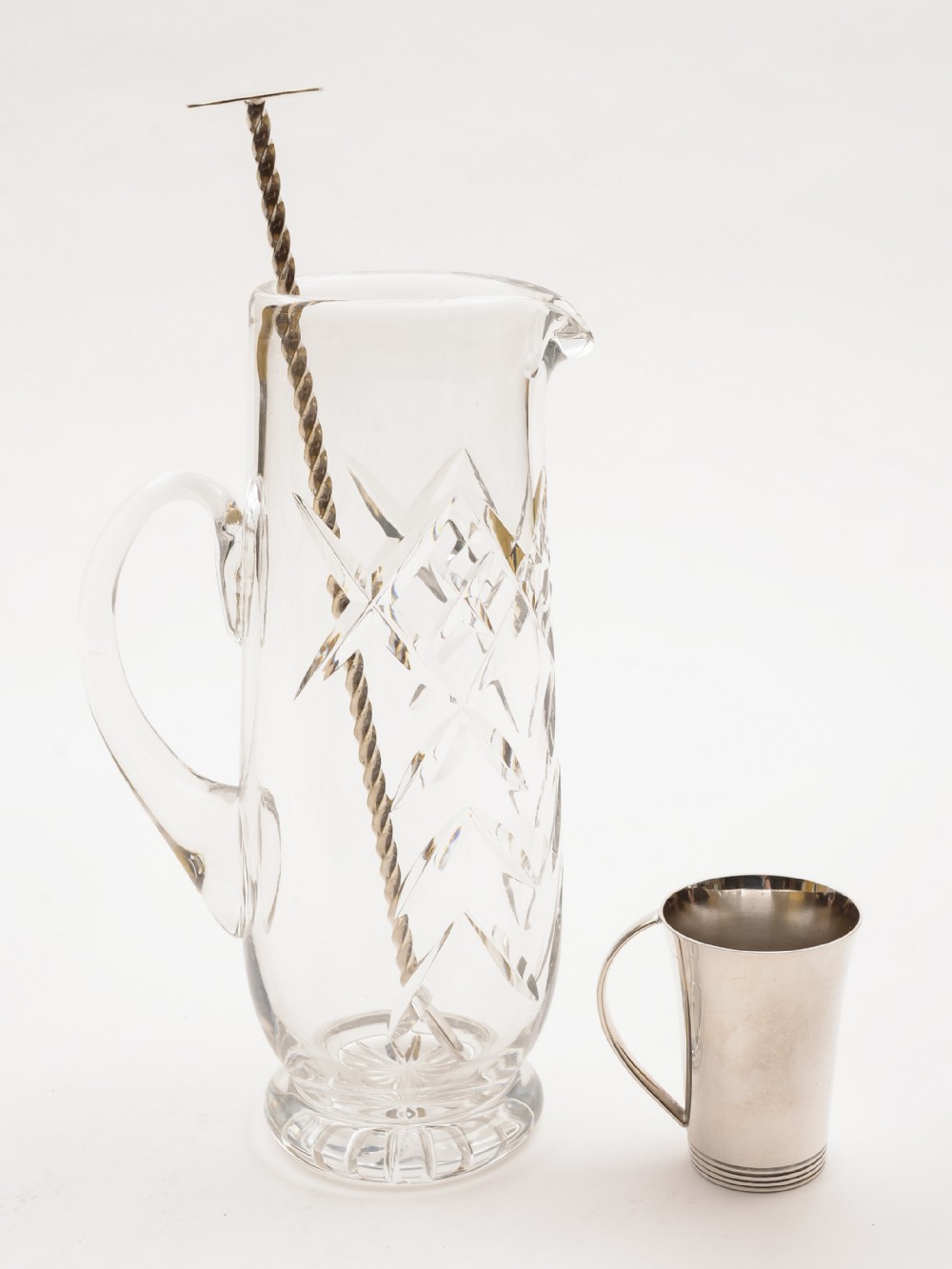 Art Deco Cocktail Mixing Jug, Circa 1930