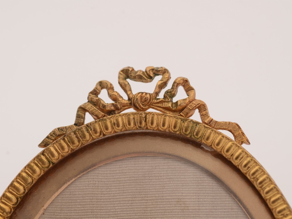 Edwardian Brass Oval Photo Frame, Circa 1905 View III