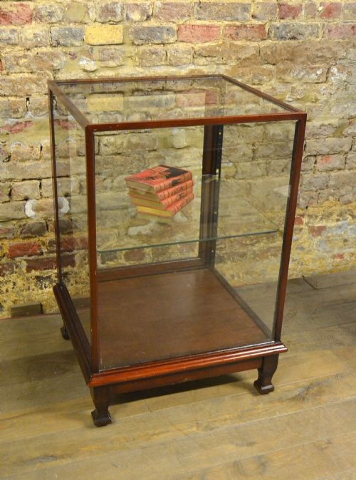 Rare 1920s Mahogany Shop Display Counter