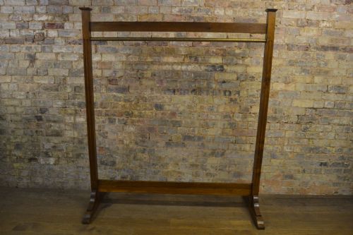 1920s Oak Hanging Rail