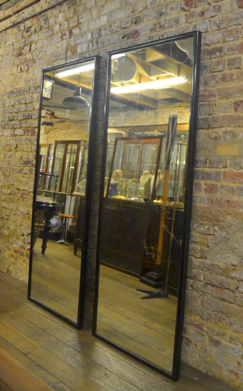 Pair of 1920s Mercury Mirrors