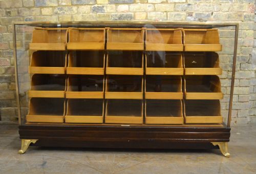 Bronze Haberdashery Drapers Counter