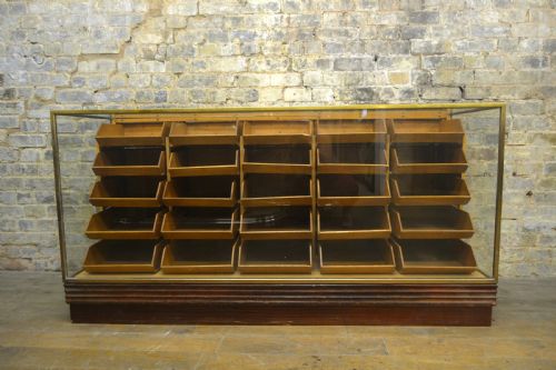 Bronze Haberdashery Drapers Counter