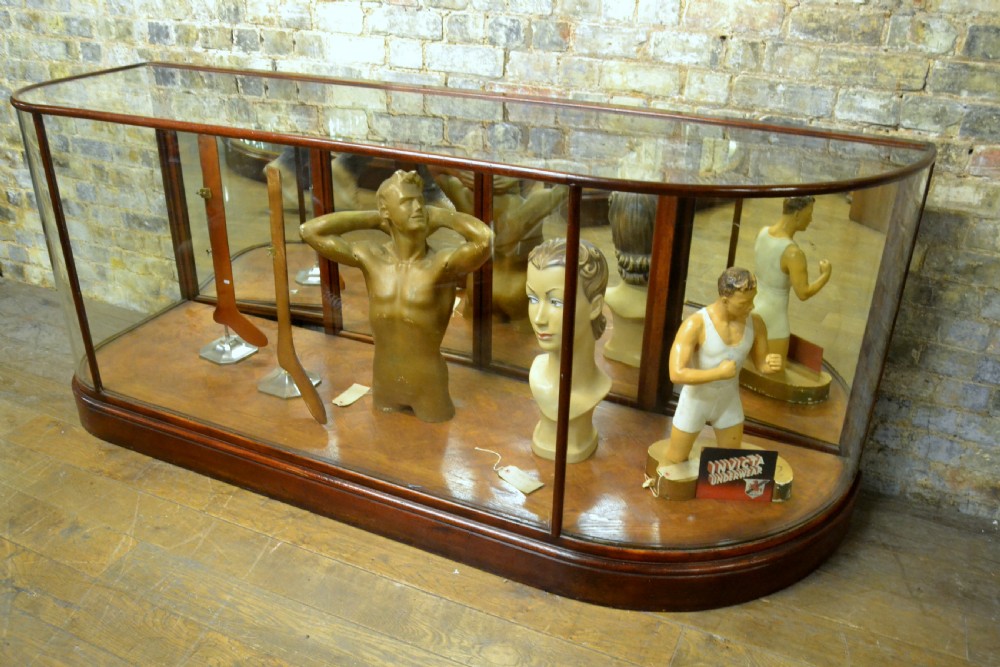 Victorian Mahogany Shop Display Counter View II