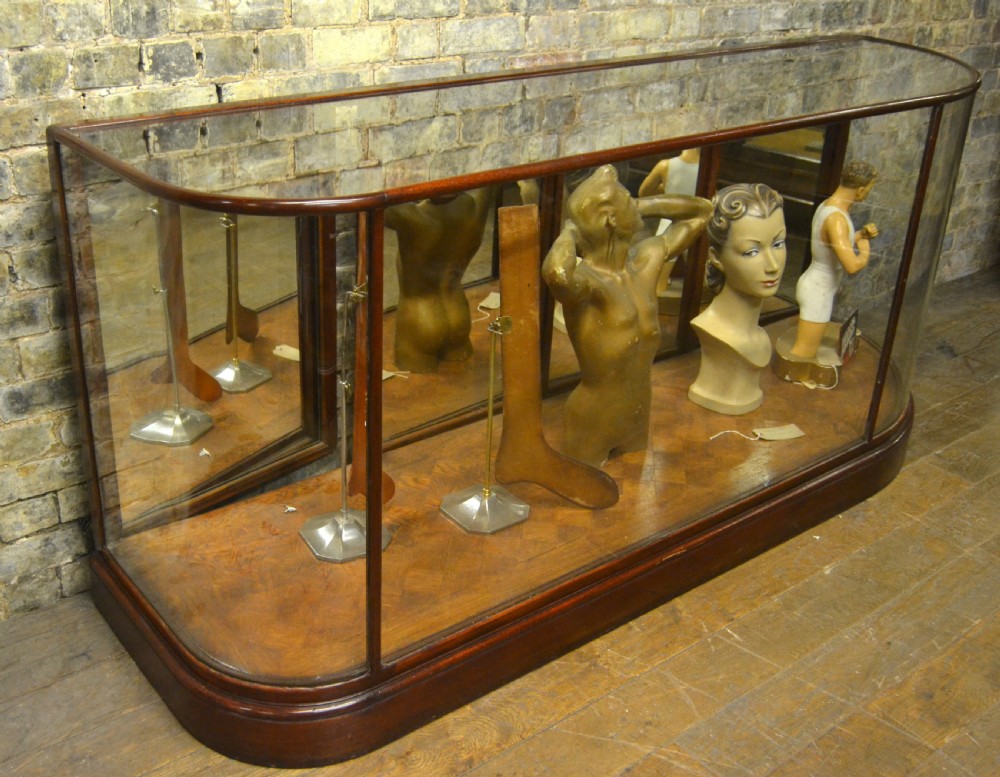 Victorian Mahogany Shop Display Counter View III