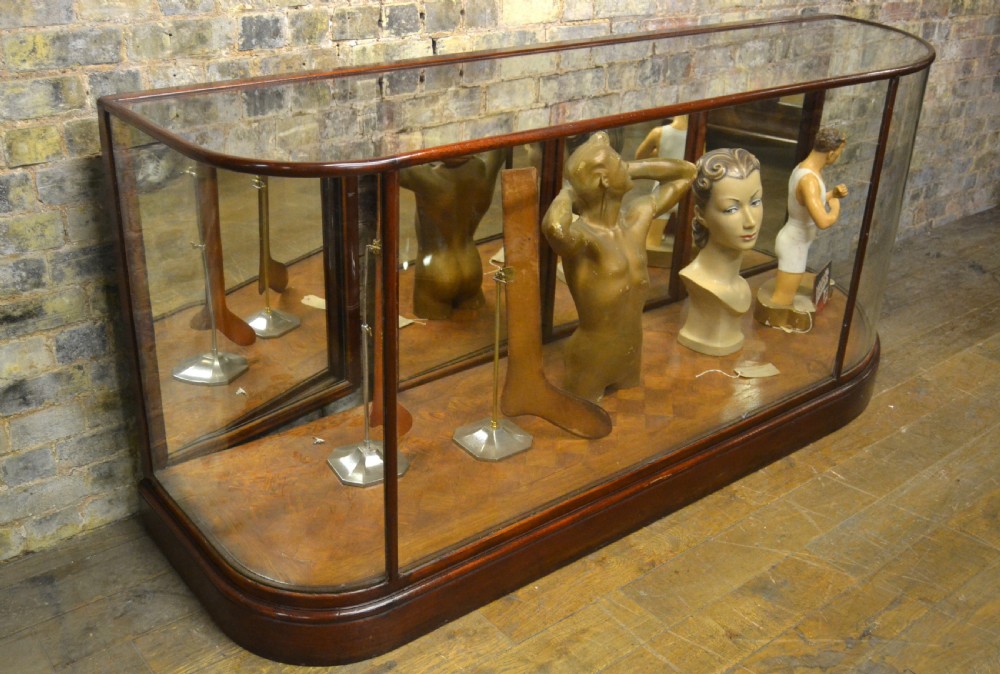 Victorian Mahogany Shop Display Counter View IV