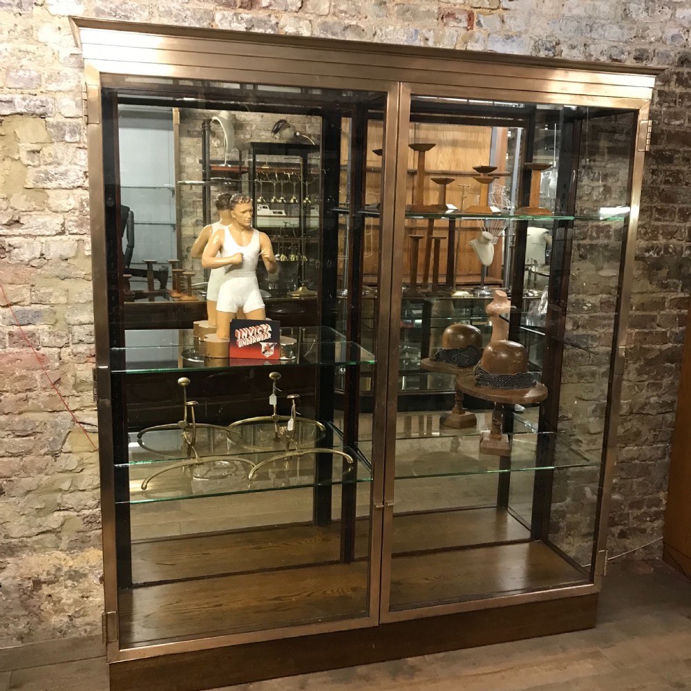 Antique bronze display cabinet from the V&A museum