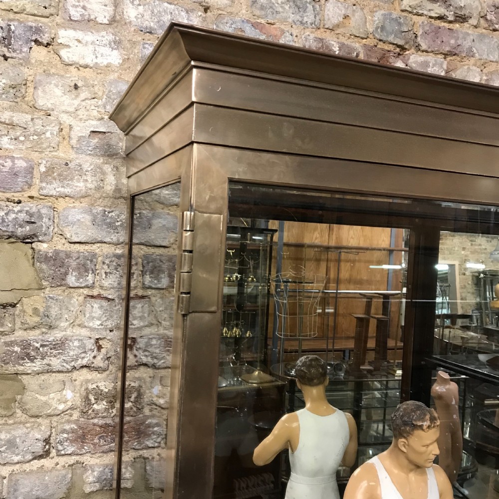Antique bronze display cabinet from the V&A museum View II