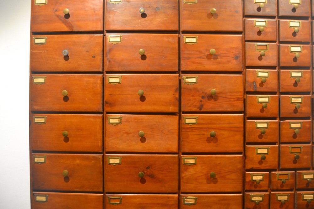 Large Bank Pine Drawers View II