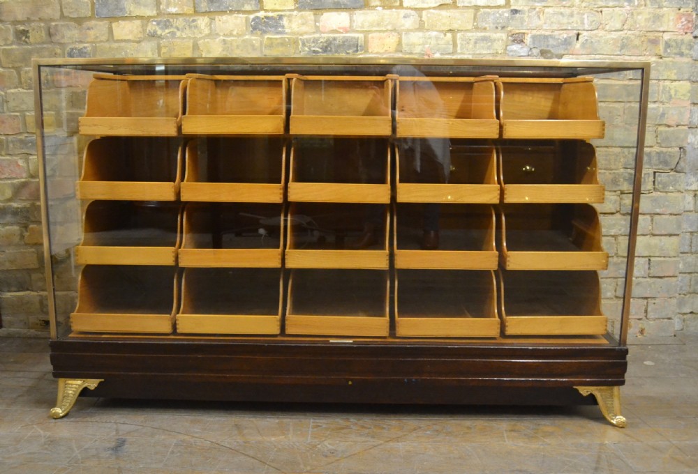Bronze Haberdashery Drapers Counter