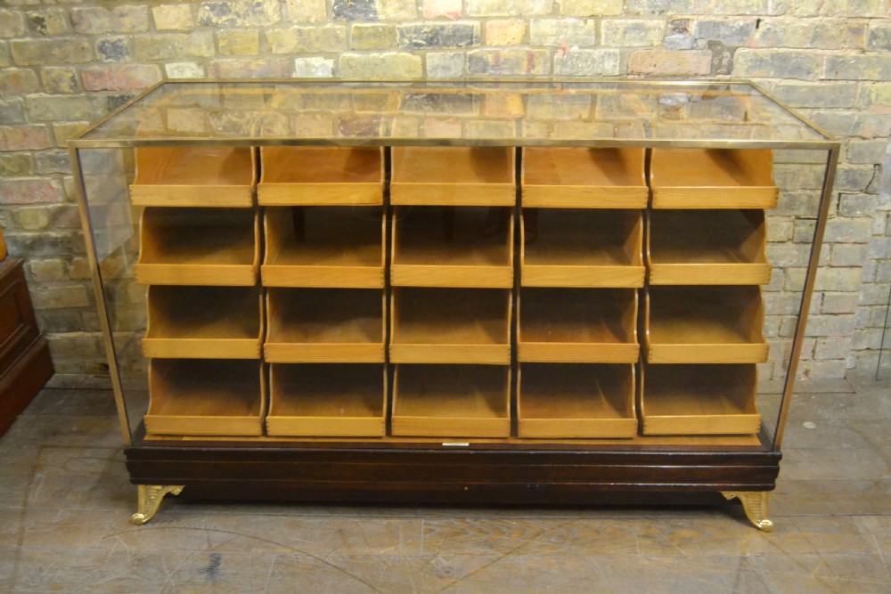 Bronze Haberdashery Drapers Counter View II