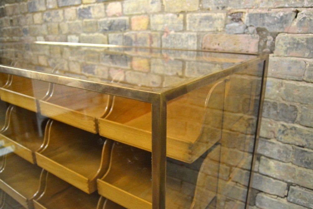 Bronze Haberdashery Drapers Counter View VII