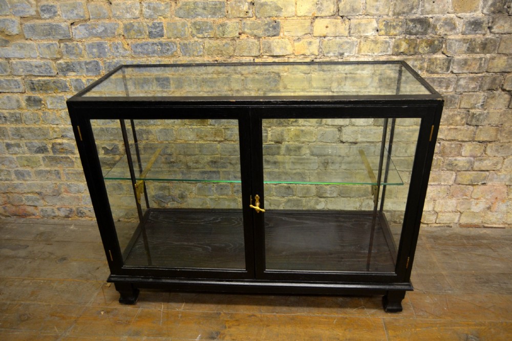 1920s Black Shop Display Counter View VI