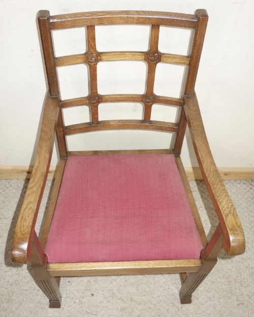 OAK DESK CHAIR - ADDITIONAL PHOTO 2