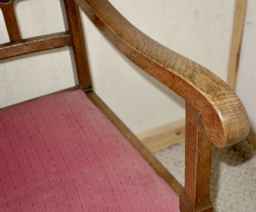 OAK DESK CHAIR - ADDITIONAL PHOTO 4