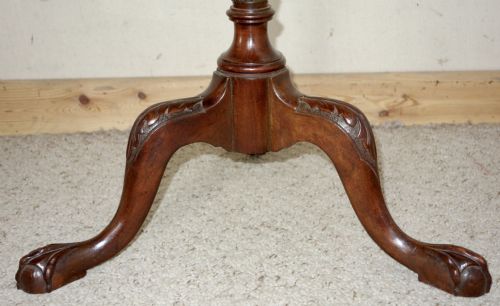 EDWARDIAN MAHOGANY TORCHERE - ADDITIONAL PHOTO 5