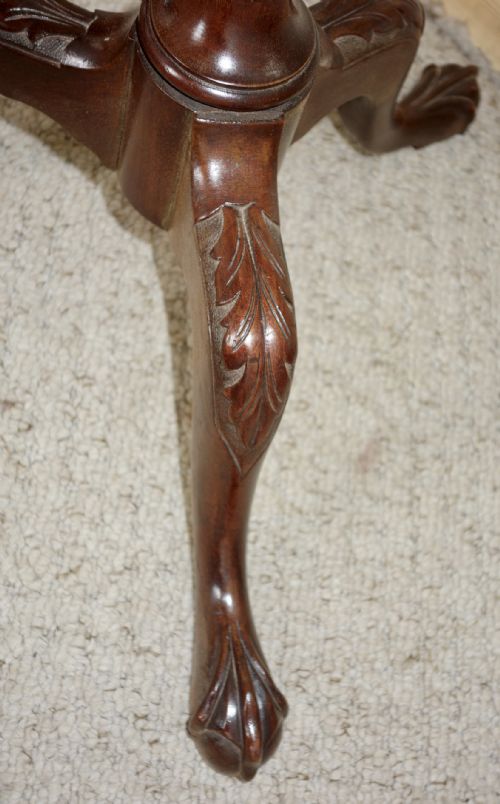 EDWARDIAN MAHOGANY TORCHERE - ADDITIONAL PHOTO 6
